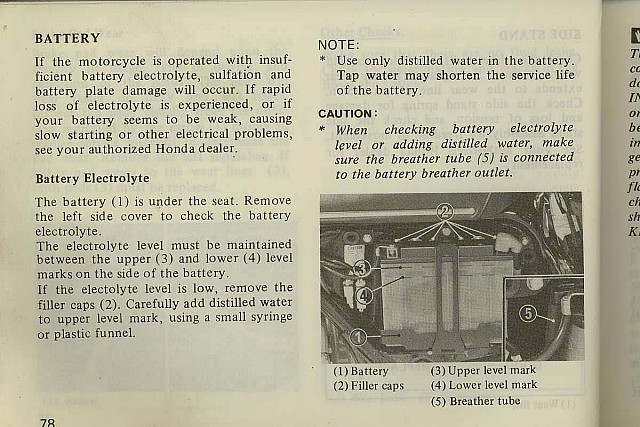 1983 Interstate Owners Manual Page 78